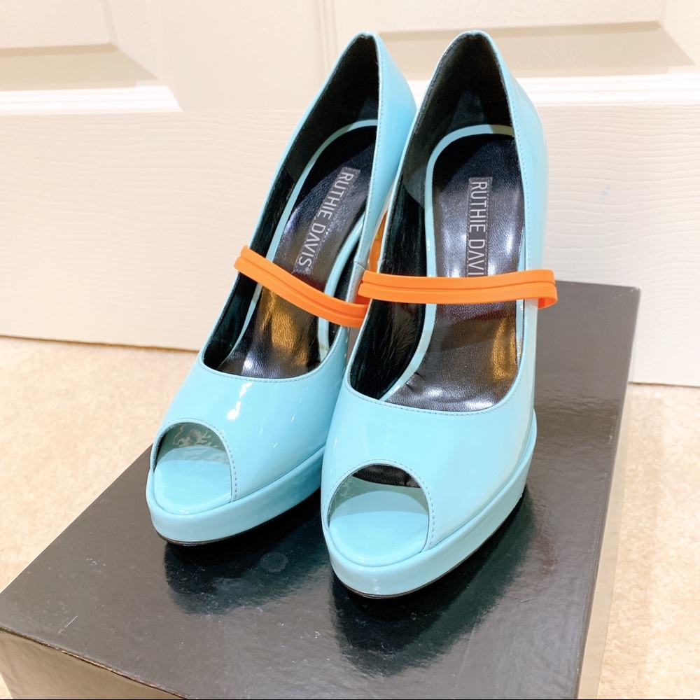 Ruthie Davis Peep Toe limited edition heel